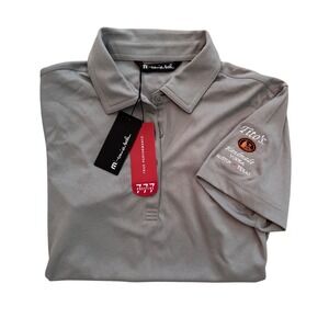 TravisMathew Tito's Handmade Vodka Austin TX Polo Shirt‎ NWT Small